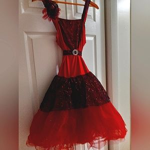 Costume Wild West Saloon Dancer